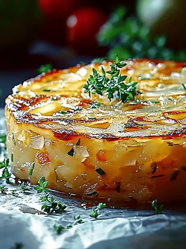 Würziger Kartoffelkuchen