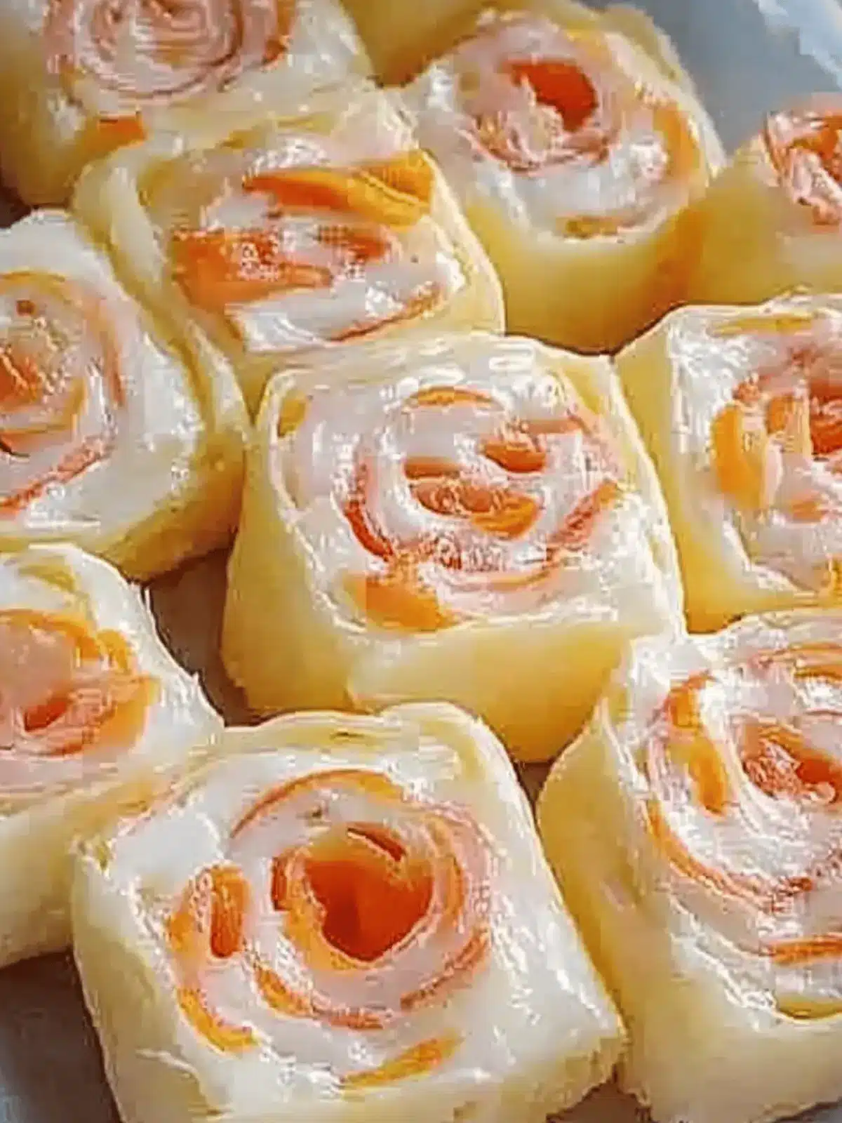 Köstliche Frischkäse-Rollen für schnelle Snacks 2 Frischkäse-Rollen