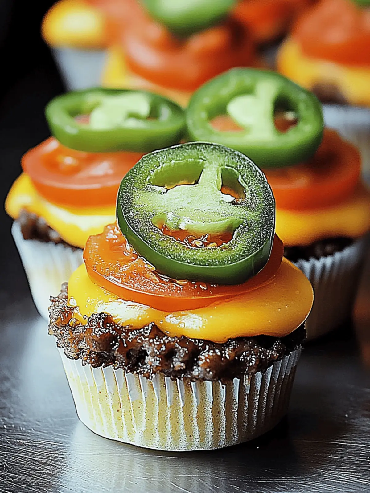 Backen Cheeseburger Muffins für die nächste Party 5 Backen Cheeseburger Muffins