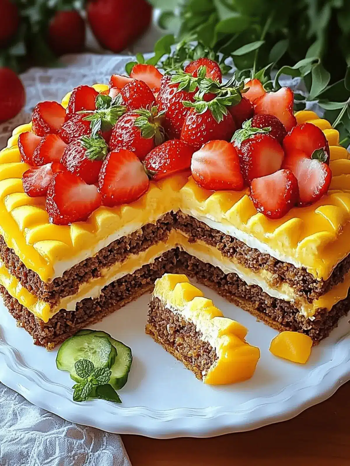 Käseburger-Pie: Dein neuer Partyhit! 4 Käseburger-Pie