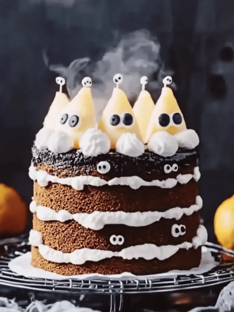 Gruselig leckere Geisterkuchen