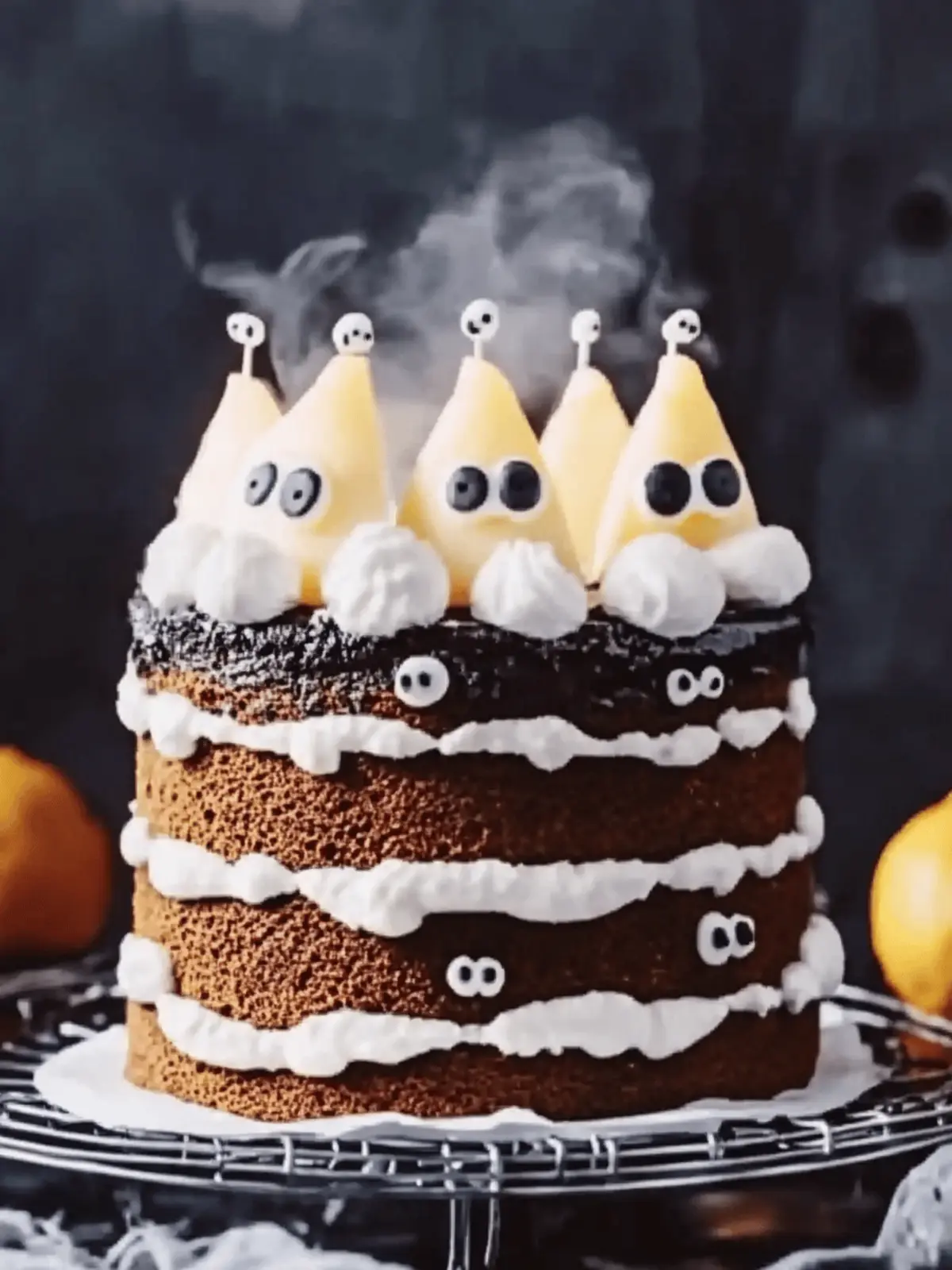 Gruselig leckere Geisterkuchen