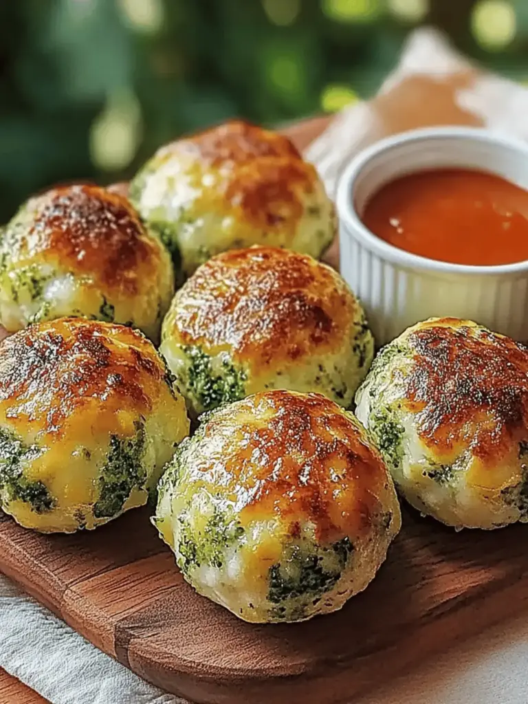 Knusprige Heißluftfritteuse Brokkoli Käsebällchen