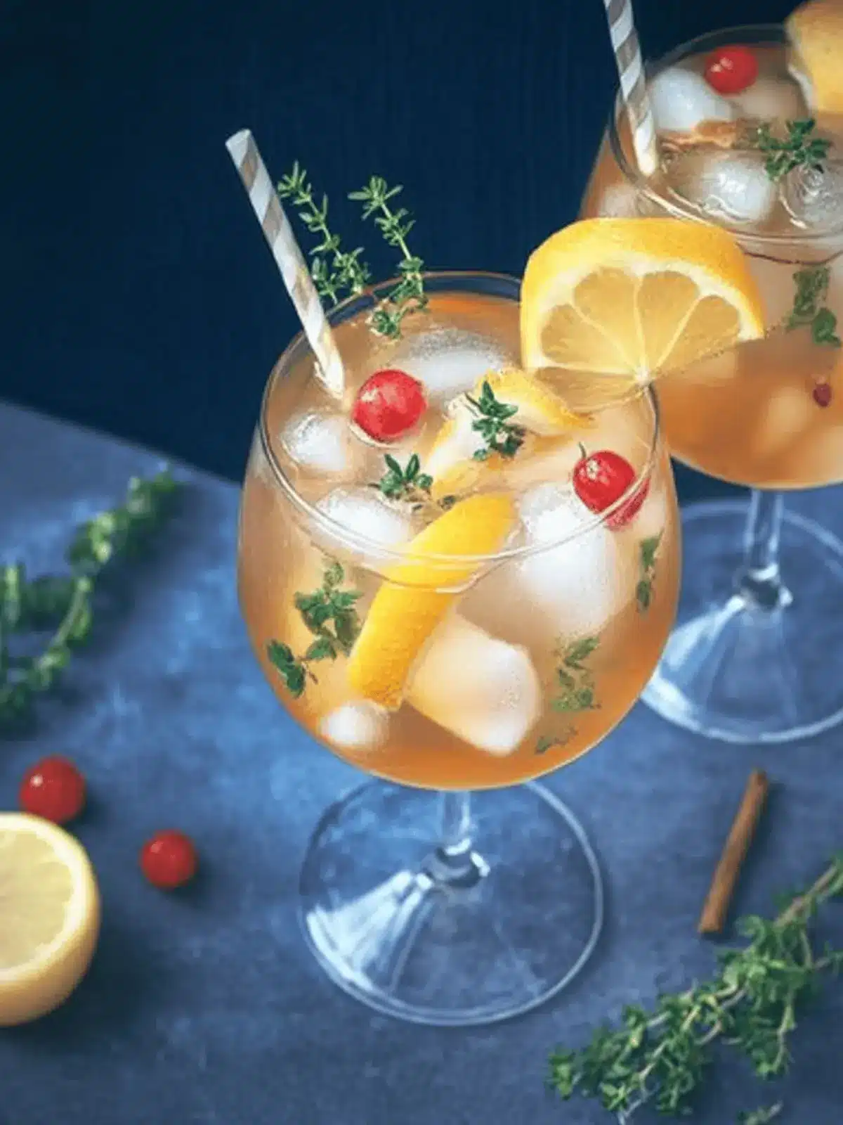 Ein galaktischer Apfel-Zimt-Gin-Cidre-Cocktail 3 Ein galaktischer, köstlicher Apfel-Zimt-Gin-Cidre-Cocktail