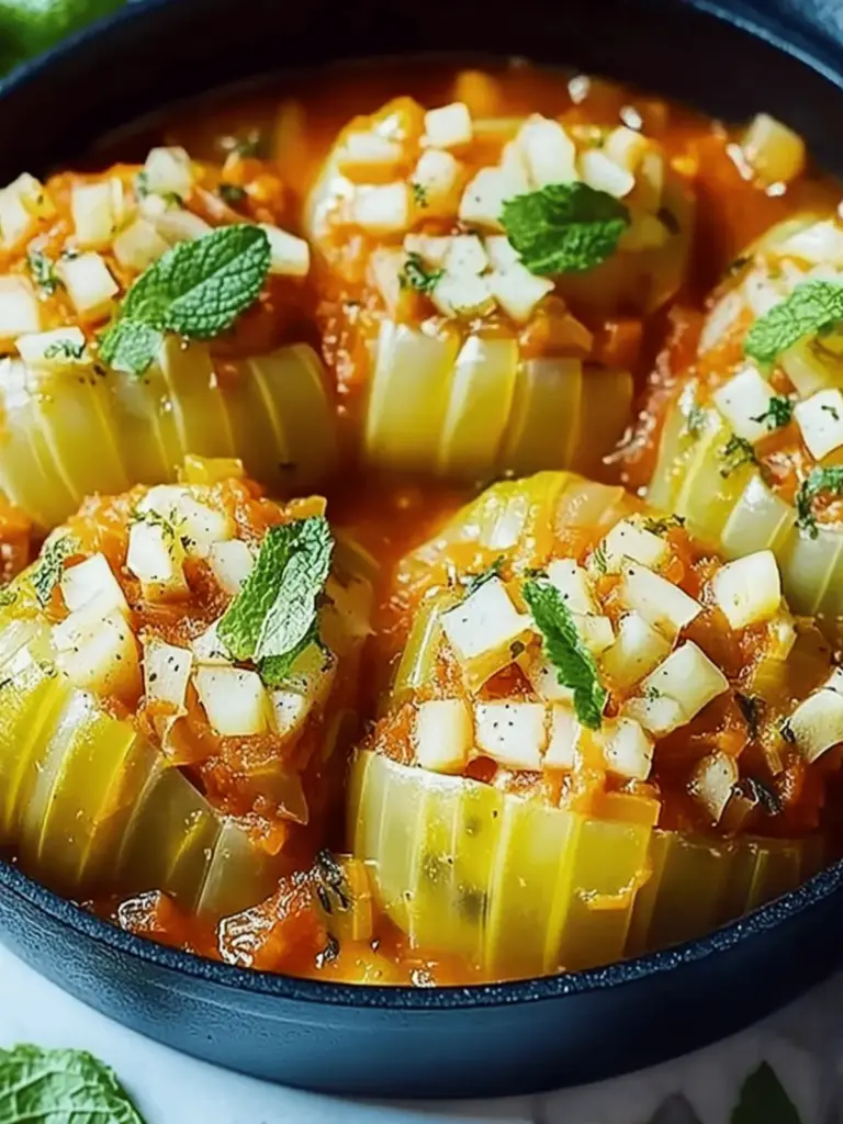 Vegetarische Kohlrouladen