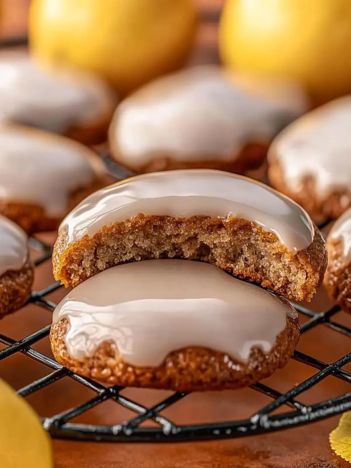 Wunderbar feuchte gewürzte Plätzchen mit Schokoladenglasur 2 Wunderbar feuchte gewürzte Plätzchen mit Schokoladenglasur