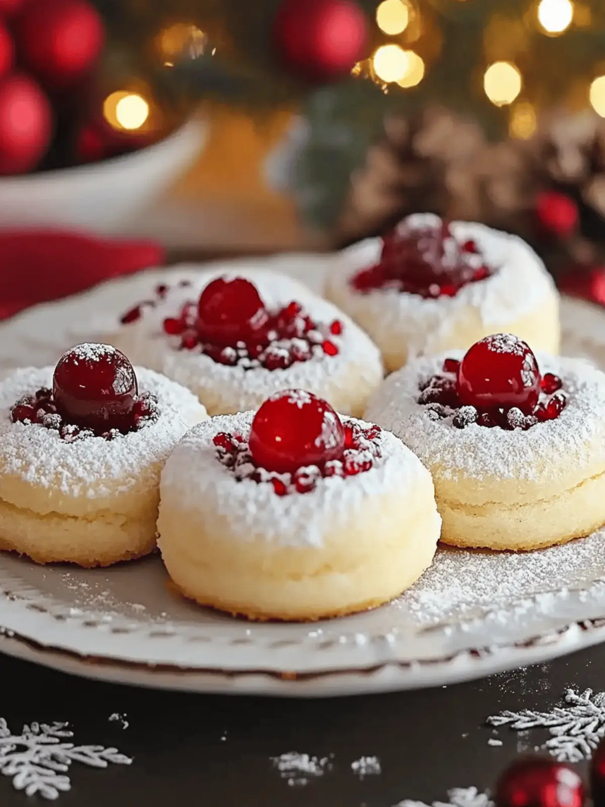 Weihnachts-Marascino-Kirsch-Shortbread-Kekse selbstgemacht 3 Weihnachts-Marascino-Kirsch-Shortbread-Kekse