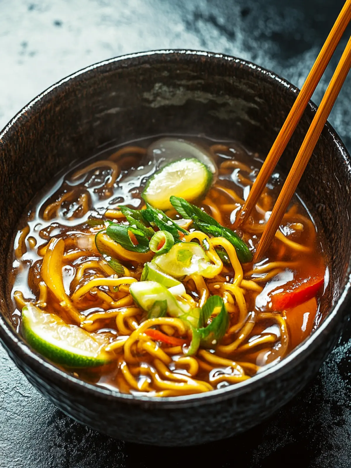 Vegane Yaki Udon: Schnelle, leckere Nudeln machen 3 Vegan Yaki Udon: Vegane Yaki Udon