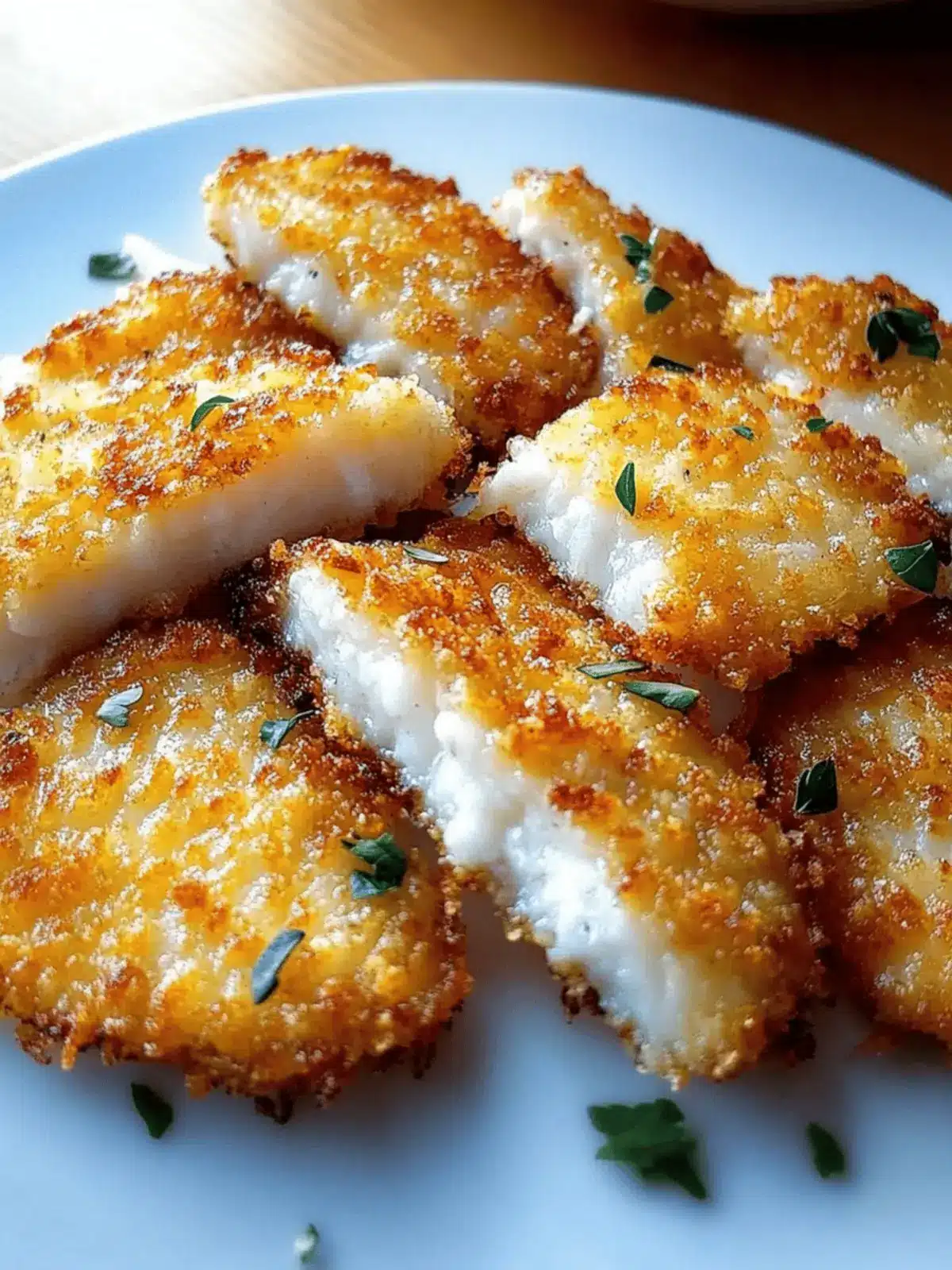 Knusprige Luftfritteuse panierte Hähnchenbrust Rezept 2 Knusprige Luftfritteuse panierte Hähnchenbrust