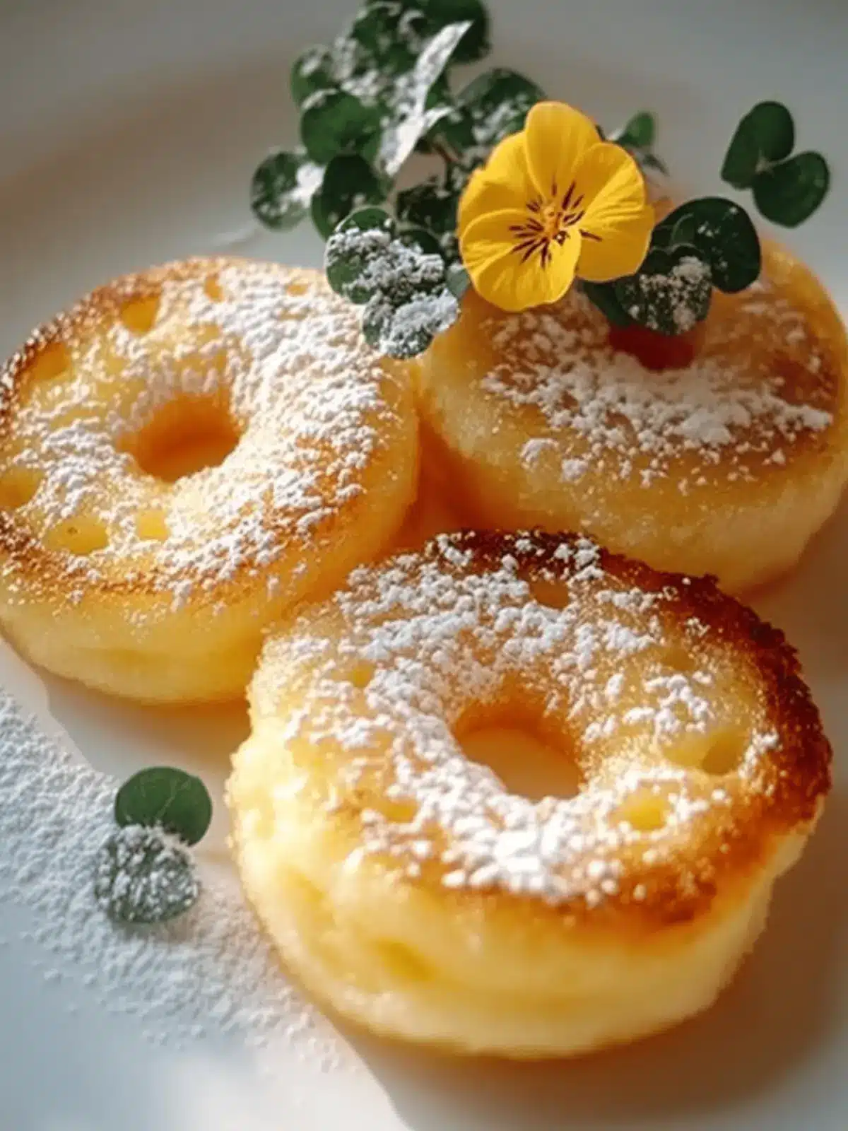 Schnelle gebackene Apfelringe – Knuspriger Genuss 2 Schnelle gebackene Apfelringe