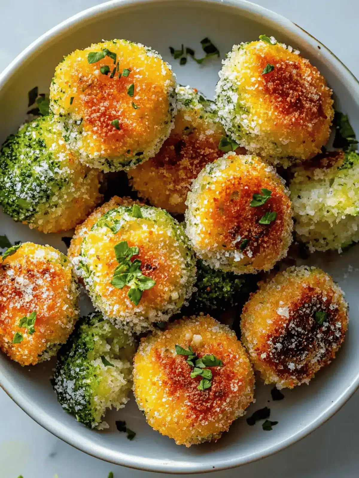 Knusprige Brokkoli- und Käsenuggets für Jedermann 3 Knusprige Brokkoli- und Käsenuggets