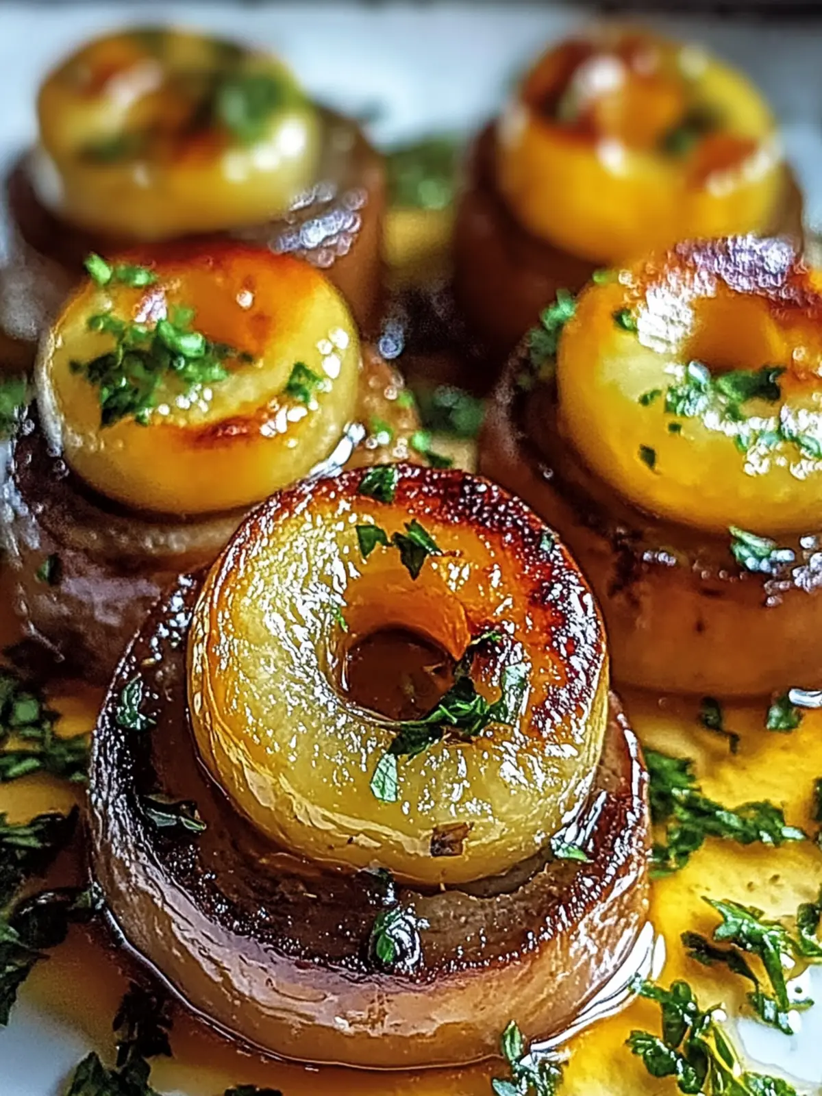 Luftfritteuse Pilze mit Knoblauchbutter genießen