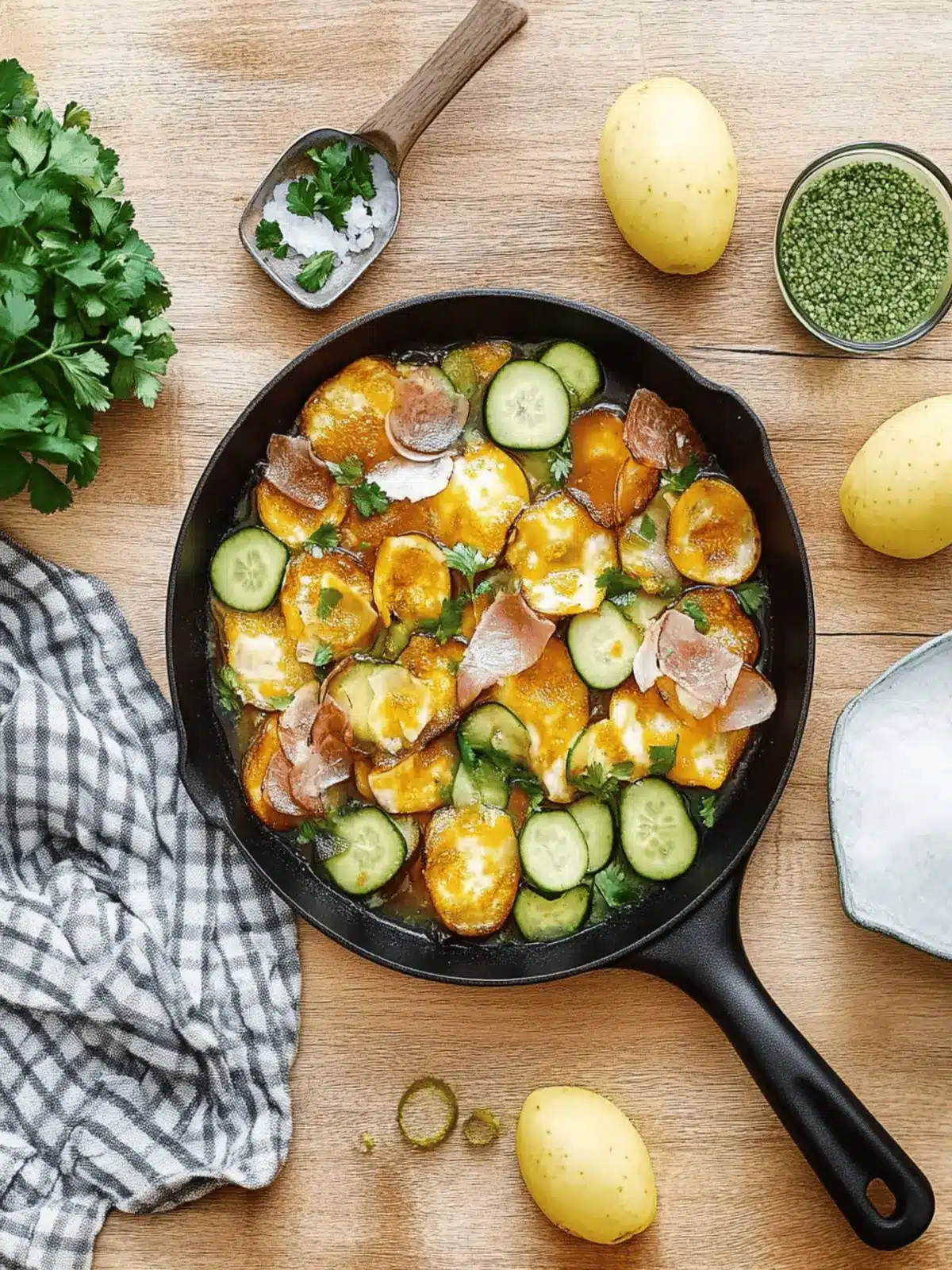 Herzhaftes Bauernfrühstück aus der Pfanne zaubern 4 Herzhaftes Bauernfrühstück aus der Pfanne