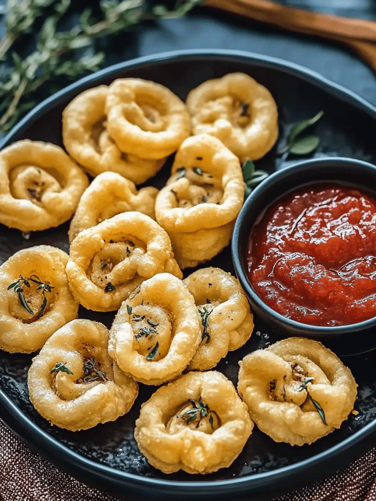 Knusprige Tortellini Airfryer für den perfekten Snack 4 Knusprige Tortellini Airfryer