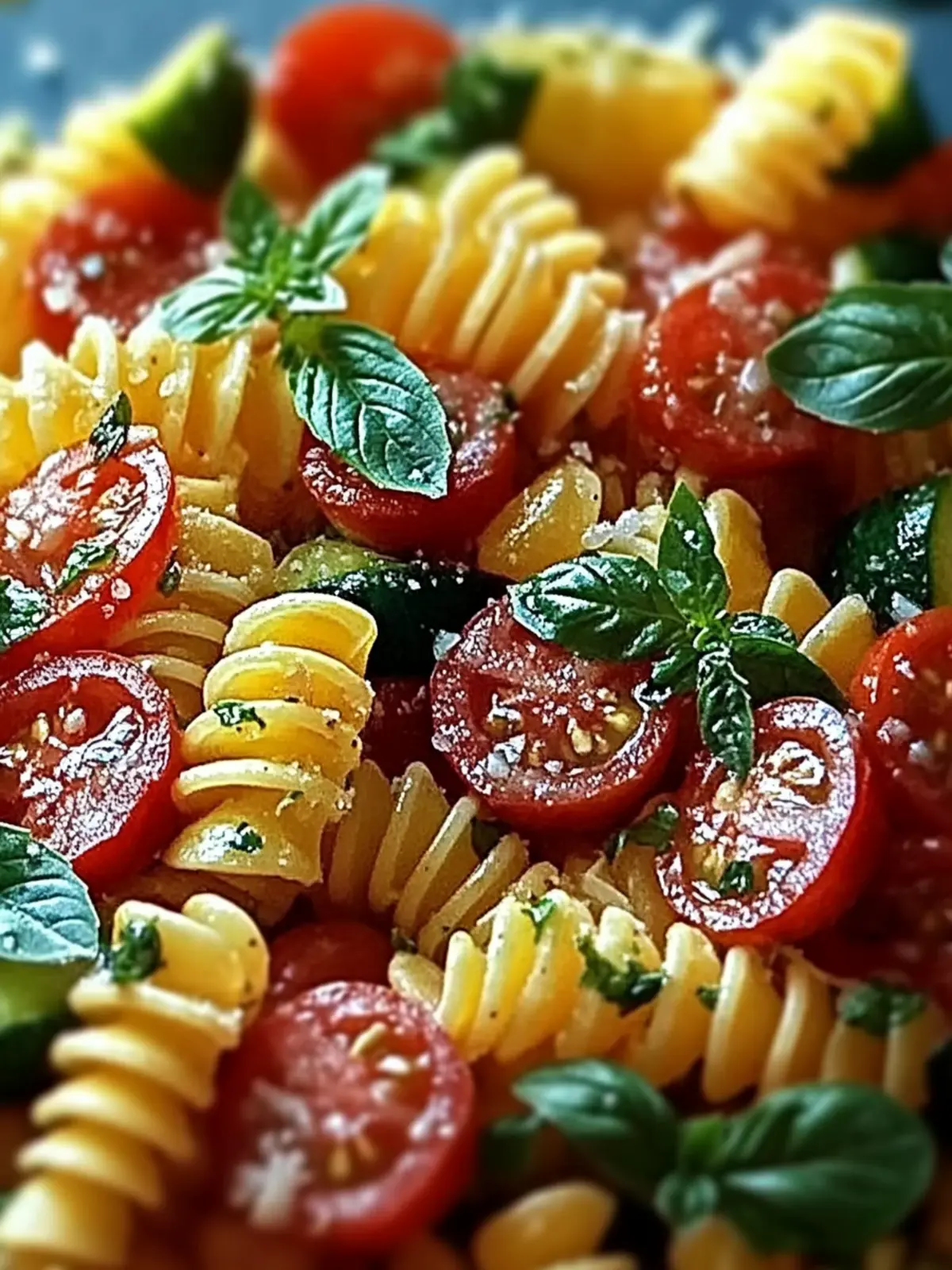 Tomaten- und Zucchini-Pasta ganz einfach zubereiten 4 Tomaten- und Zucchini-Pasta