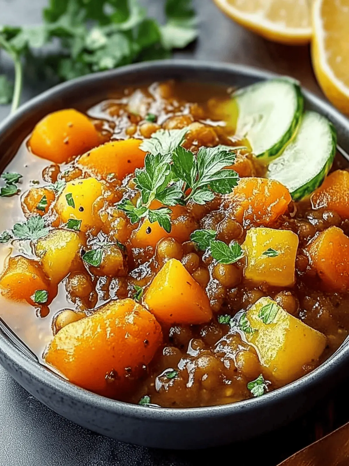 Kürbis- und Linsencurry für warme Herbstabende 5 Kürbis- und Linsencurry