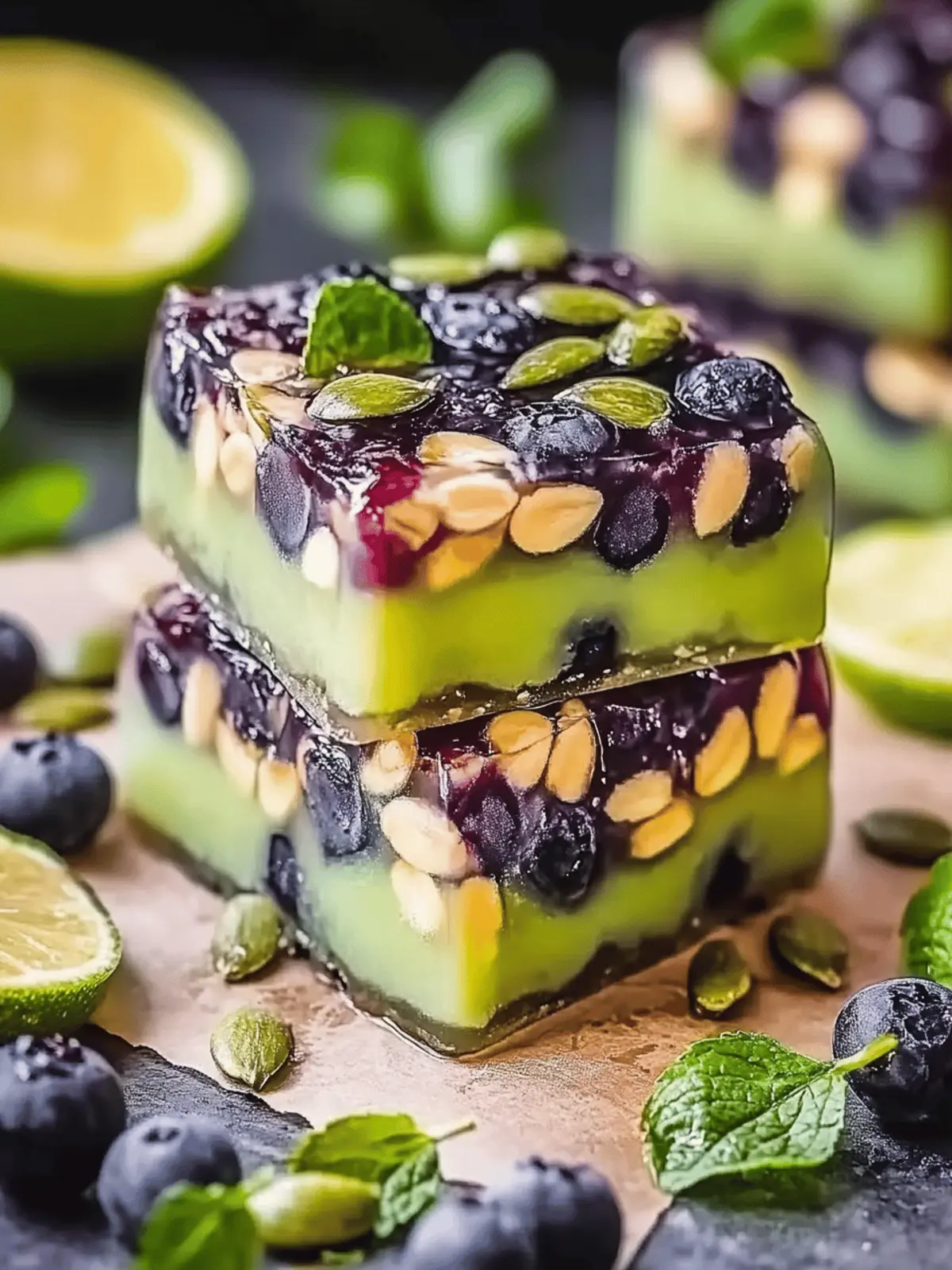 Schwarze Johannisbeere und Pistazien Traumriegel leicht gemacht 3 Schwarze Johannisbeere und Pistazien Traumriegel