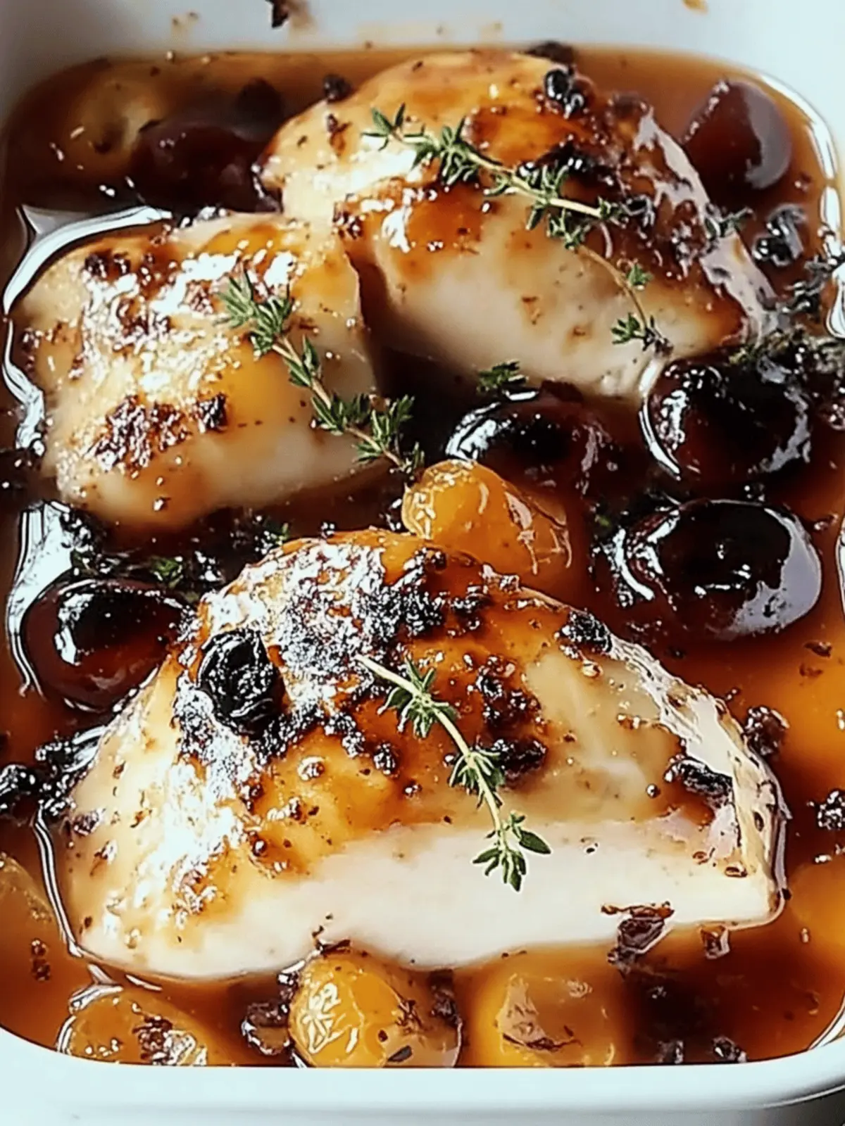 Hühnchen mit Preiselbeer-Balsamico-Glasur ganz einfach 4 Hühnchen mit Preiselbeer-Balsamico-Glasur