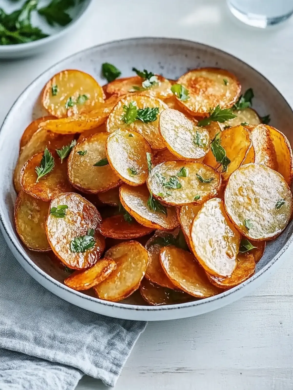 Frittierte Kartoffeln aus der Heißluftfritteuse genießen 4 Frittierte Kartoffeln aus der Heißluftfritteuse