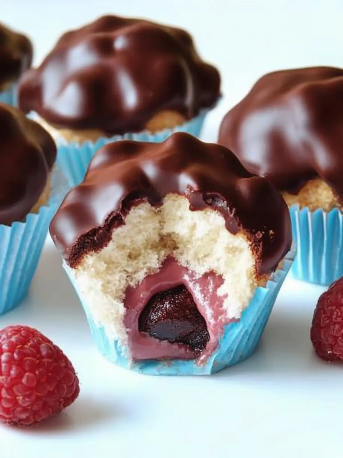 Donauwellen LECKERE Muffins zum Verlieben 4 Donauwellen LECKERE Muffins