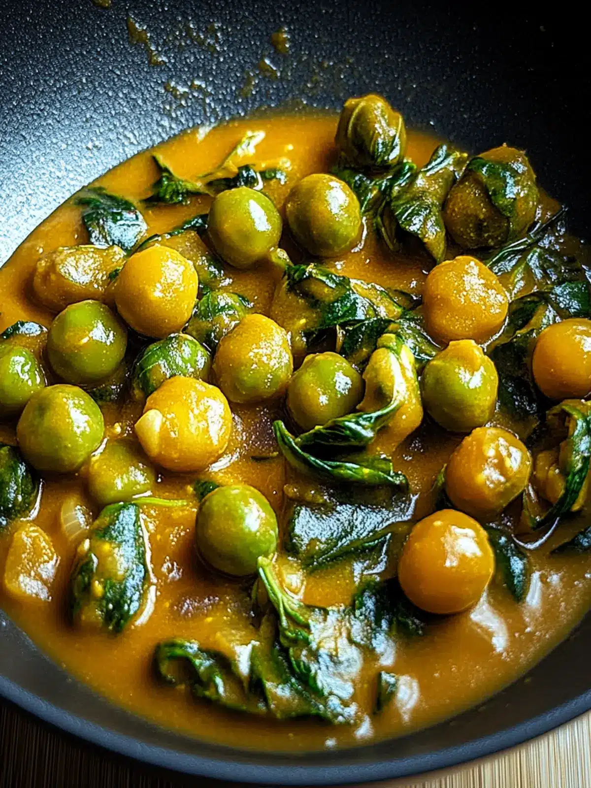 Brussels-Sprossen-Curry mit Kichererbsen für jeden Tag 4 Brussels-Sprossen-Curry mit Kichererbsen