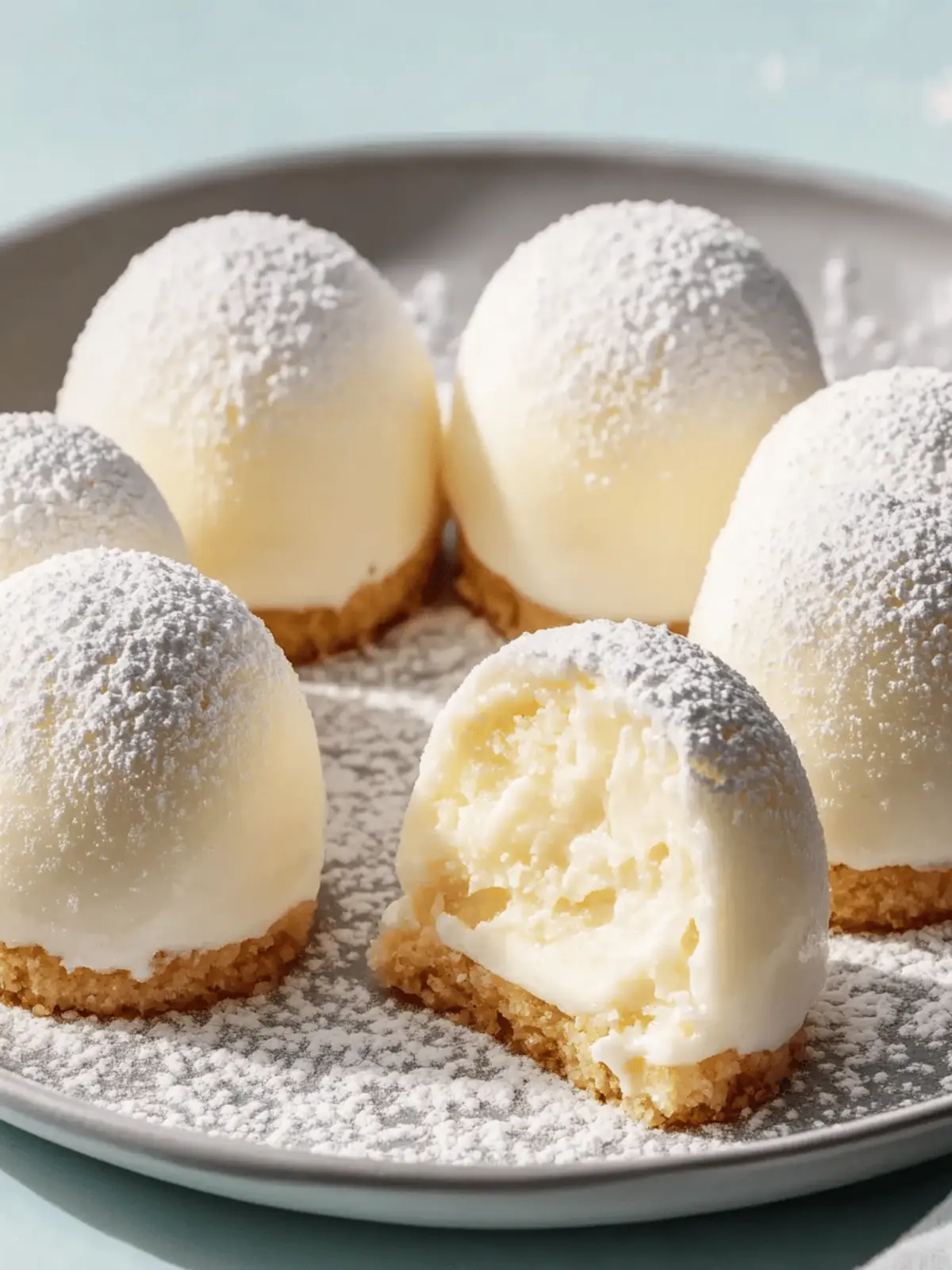 Käsekuchen-Kugeln – Leckere No-Bake Köstlichkeit 2 Käsekuchen-Kugeln