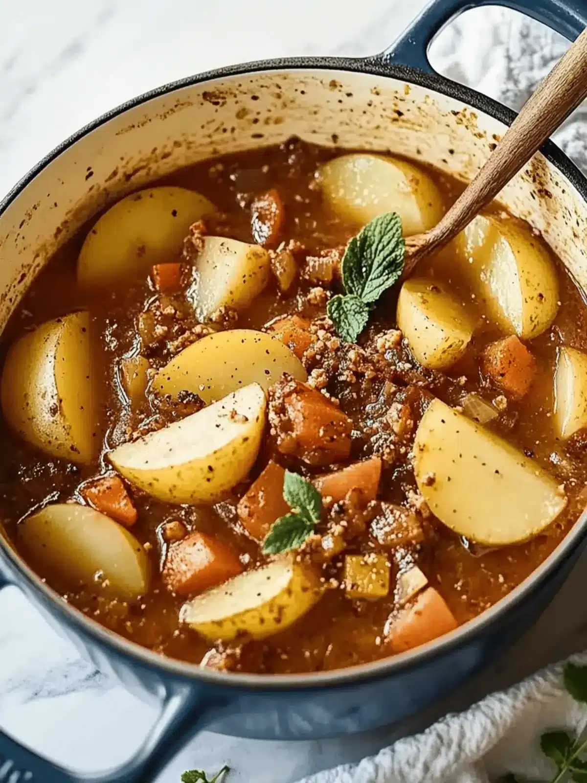 Gewürzter Wurzel- und Linseneintopf für kalte Tage 2 Gewürzter Wurzel- und Linseneintopf