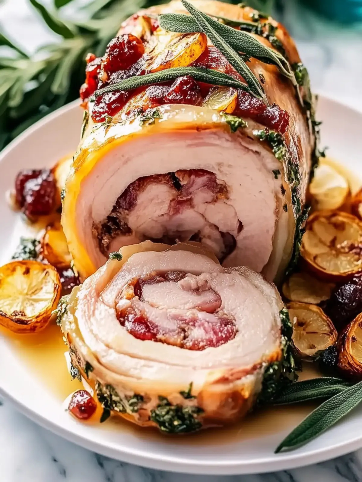 Leckeres gefülltes Schweinebraten zu Weihnachten 3 Leckeres gefülltes Schweinebraten zu Weihnachten