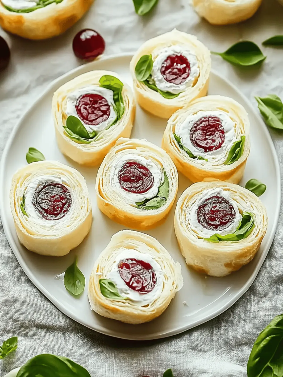 Herzhafte Weihnachts-Preiselbeerbrötchen für Feiern 3 Herzhafte Weihnachts-Preiselbeerbrötchen