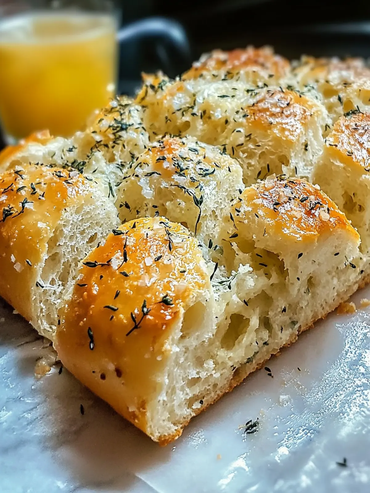 Knoblauch Parmesan Kräuter Brot ganz einfach selber backen 3 Knoblauch Parmesan Kräuter Brot