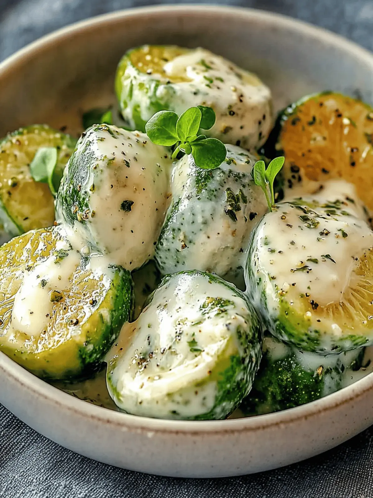 Rosenkohl in Frischkäse-Senfsauce für herzhaften Genuss 3 Rosenkohl in Frischkäse-Senfsauce