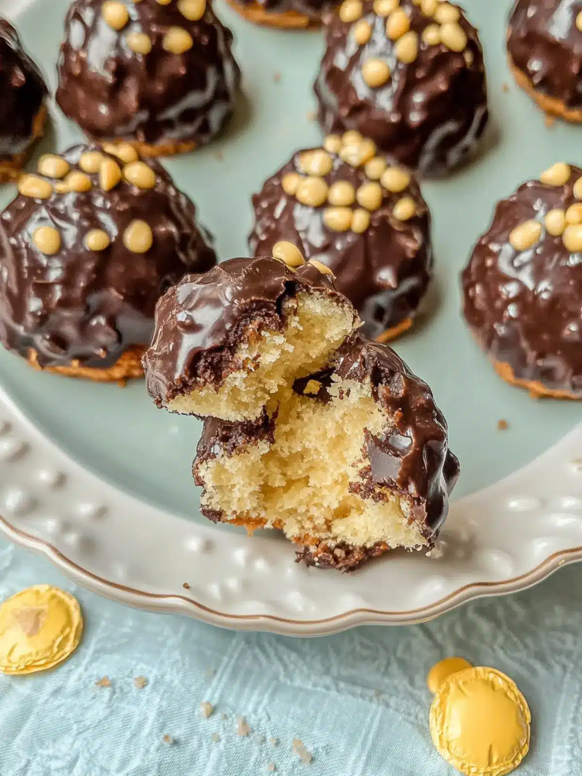 Rocher-Kekse: Knusprig und himmlisch lecker 3 Rocher-Kekse