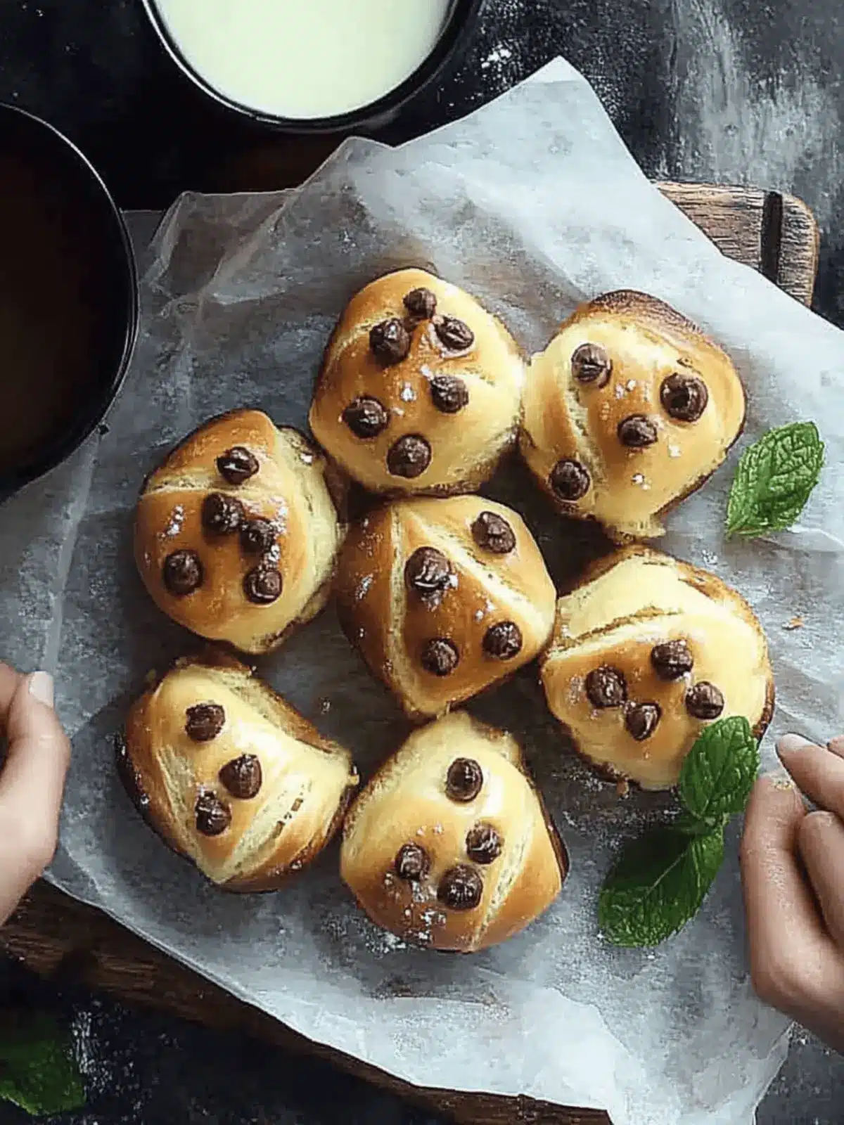 10-Minuten-Schokoladenrollen