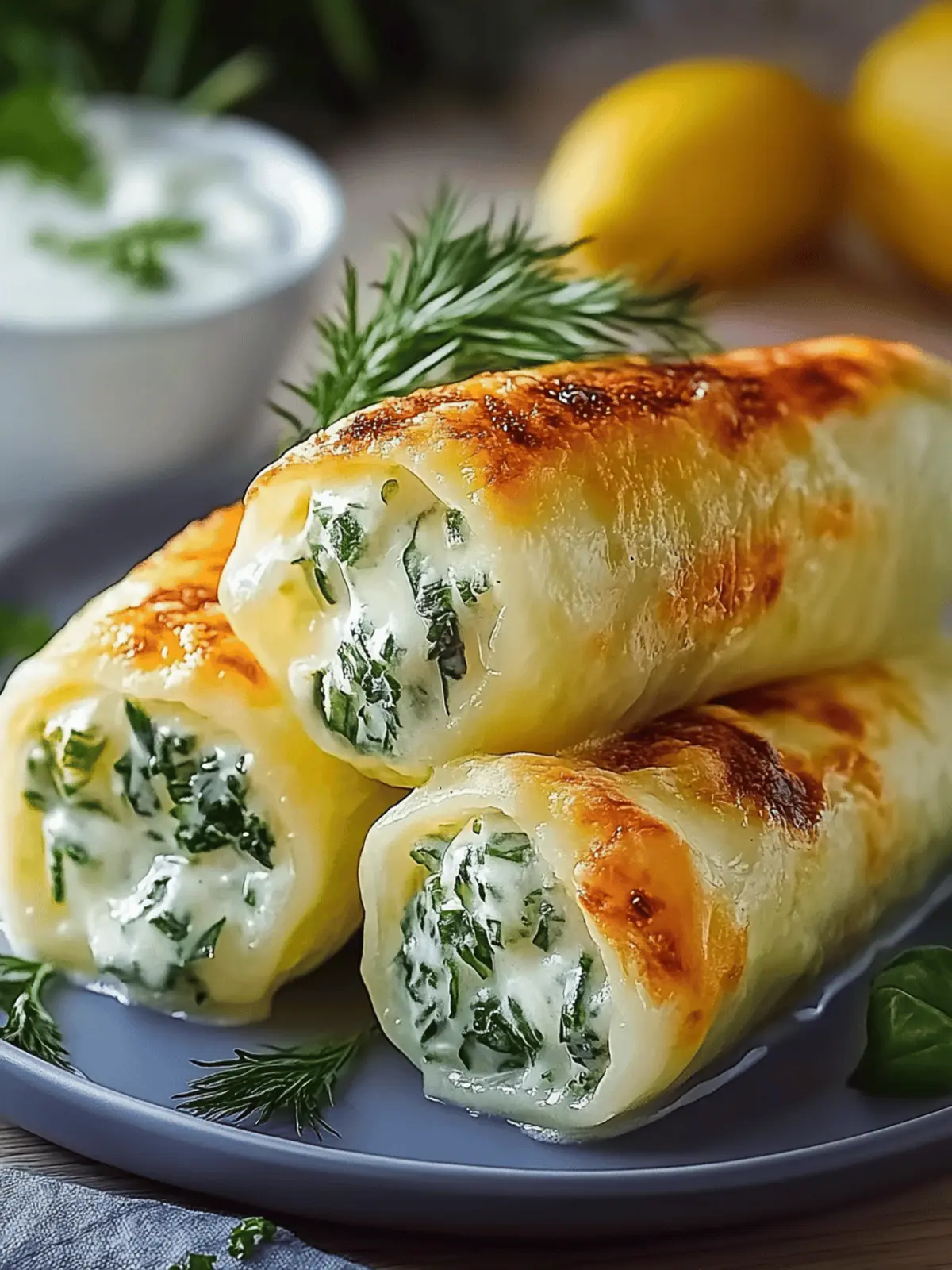 Kartoffelknödel mit Spinat-Frischkäse genießen 4 Kartoffelknödel mit Spinat-Frischkäse