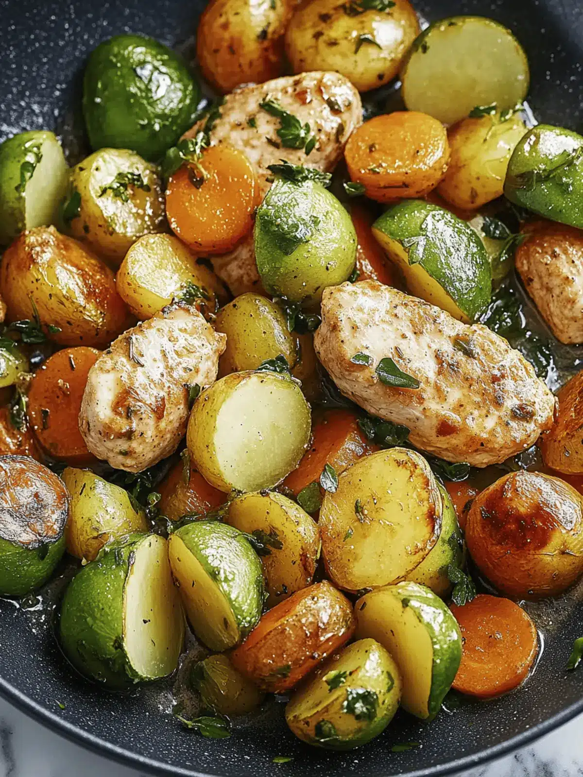 Hühnchen-Pfanne mit Gemüse – Gesund & Lecker! 2 Hühnchen-Pfanne mit Gemüse