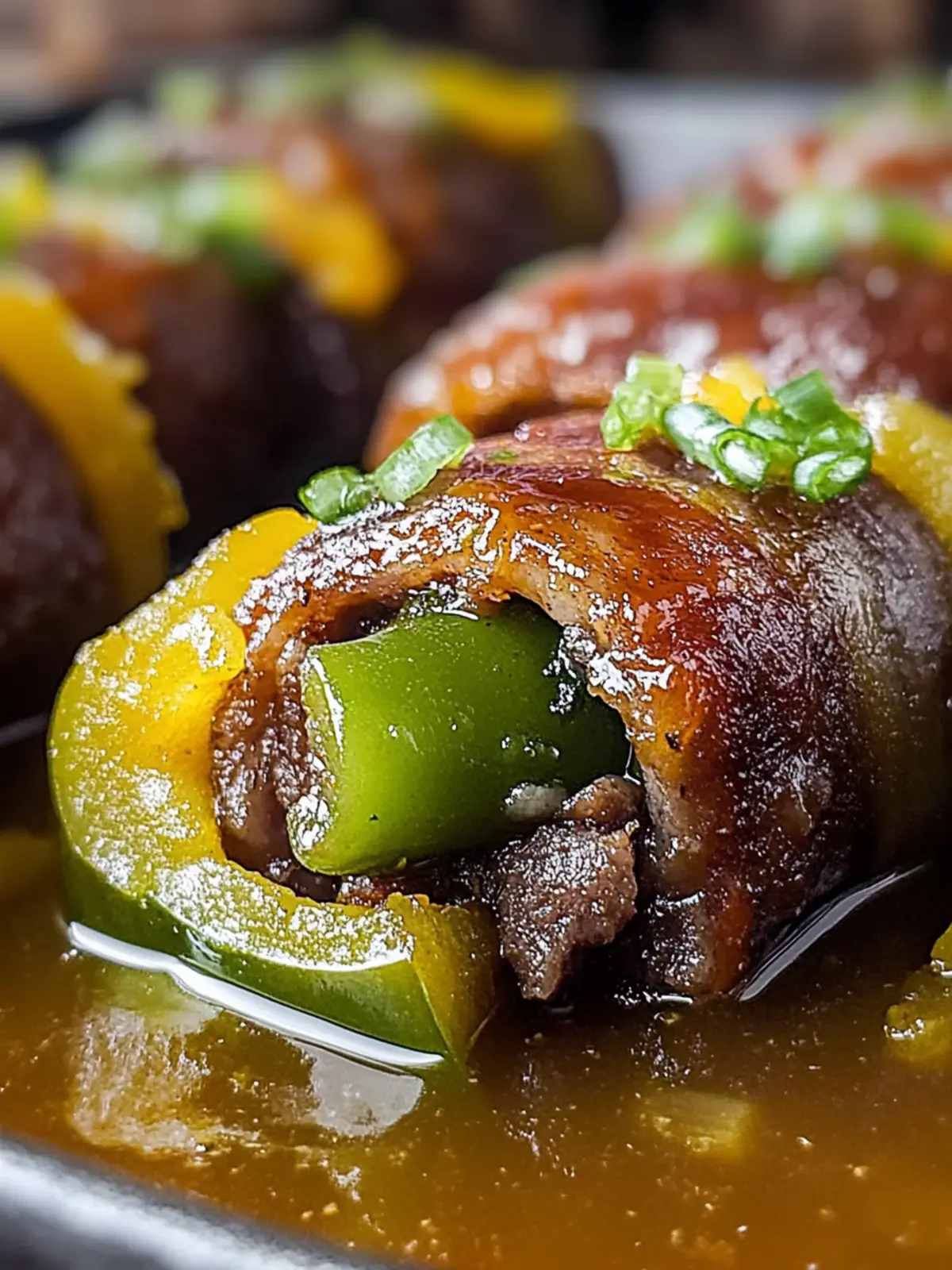 Zarte Rinderrouladen im Ofen zubereitet für Freunde 4 Zarte Rinderrouladen im Ofen zubereitet