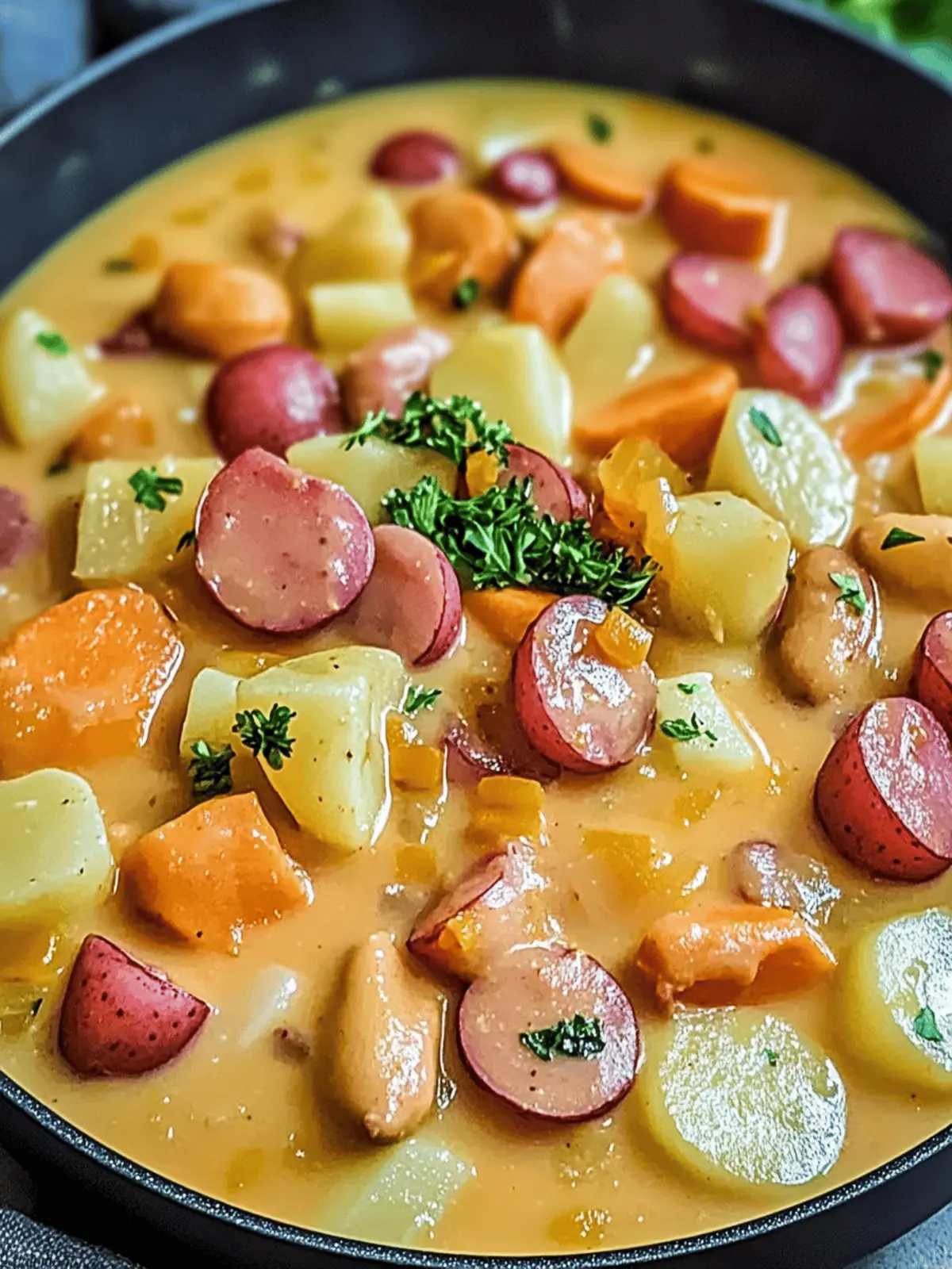 Würziger Kartoffel- und Wurst-Eintopf für kalte Tage 2 Würziger Kartoffel- und Wurst-Eintopf