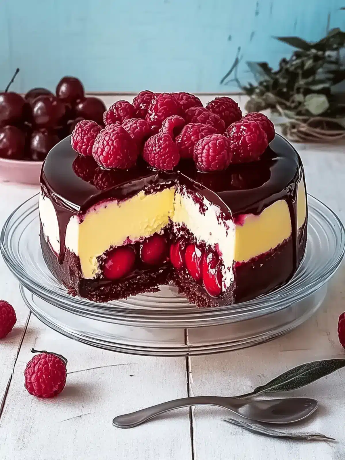 Schwarzwälder Käsekuchen für den perfekten Kaffeeklatsch 4 Schwarzwälder Käsekuchen