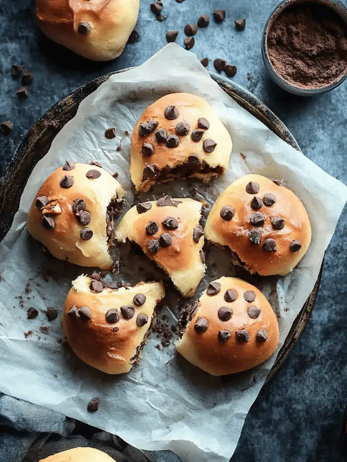 10-Minuten-Schokoladenrollen