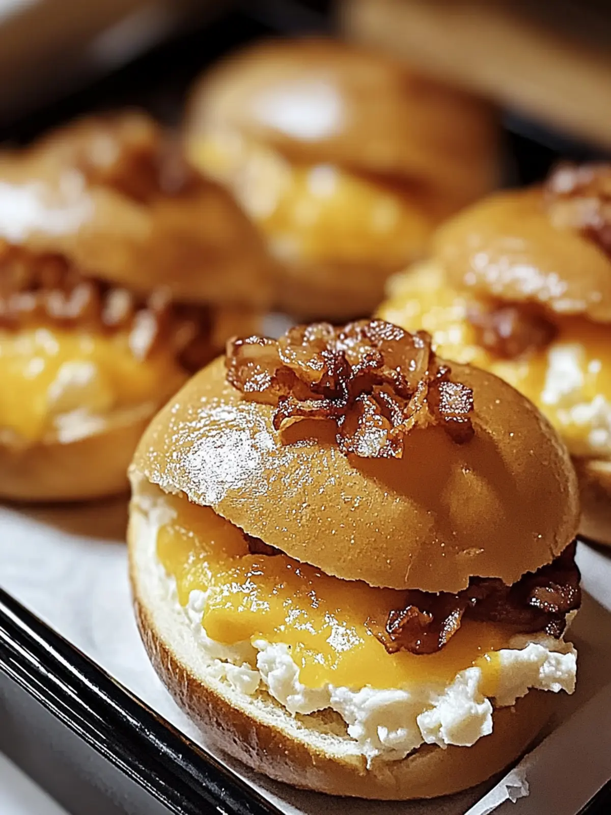 Knusprige Frühstücks-Slider