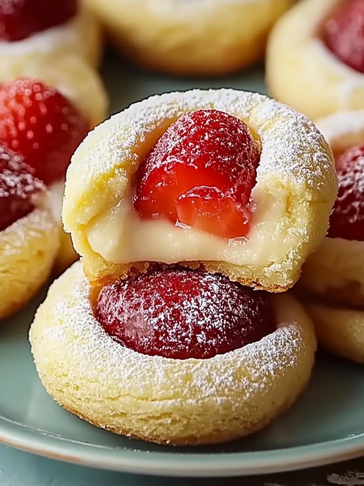 Erdbeerkäsekekse – Fruchtige Genussmomente für Zuhause 2 Erdbeerkäsekekse