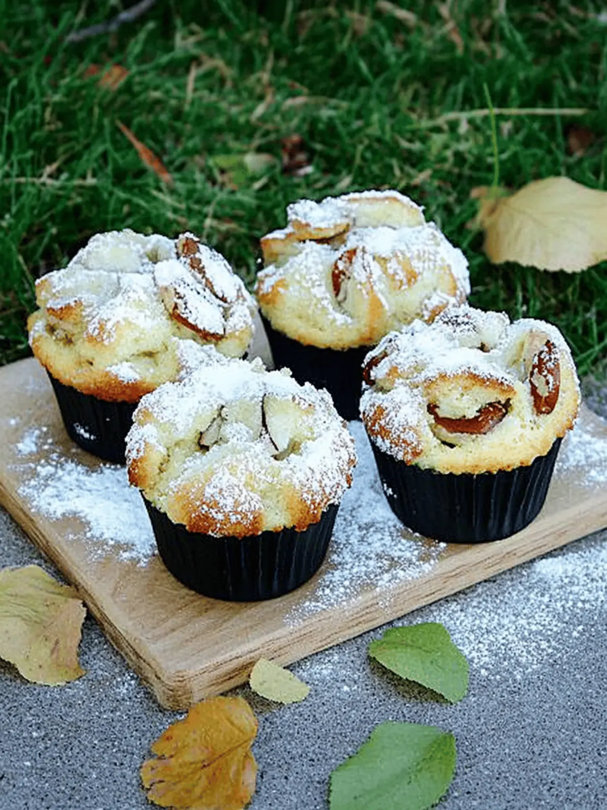 Bratapfel-Muffins für ganzjährige Genussmomente 4 Bratapfel-Muffins - nicht nur im Winter ein Genuss