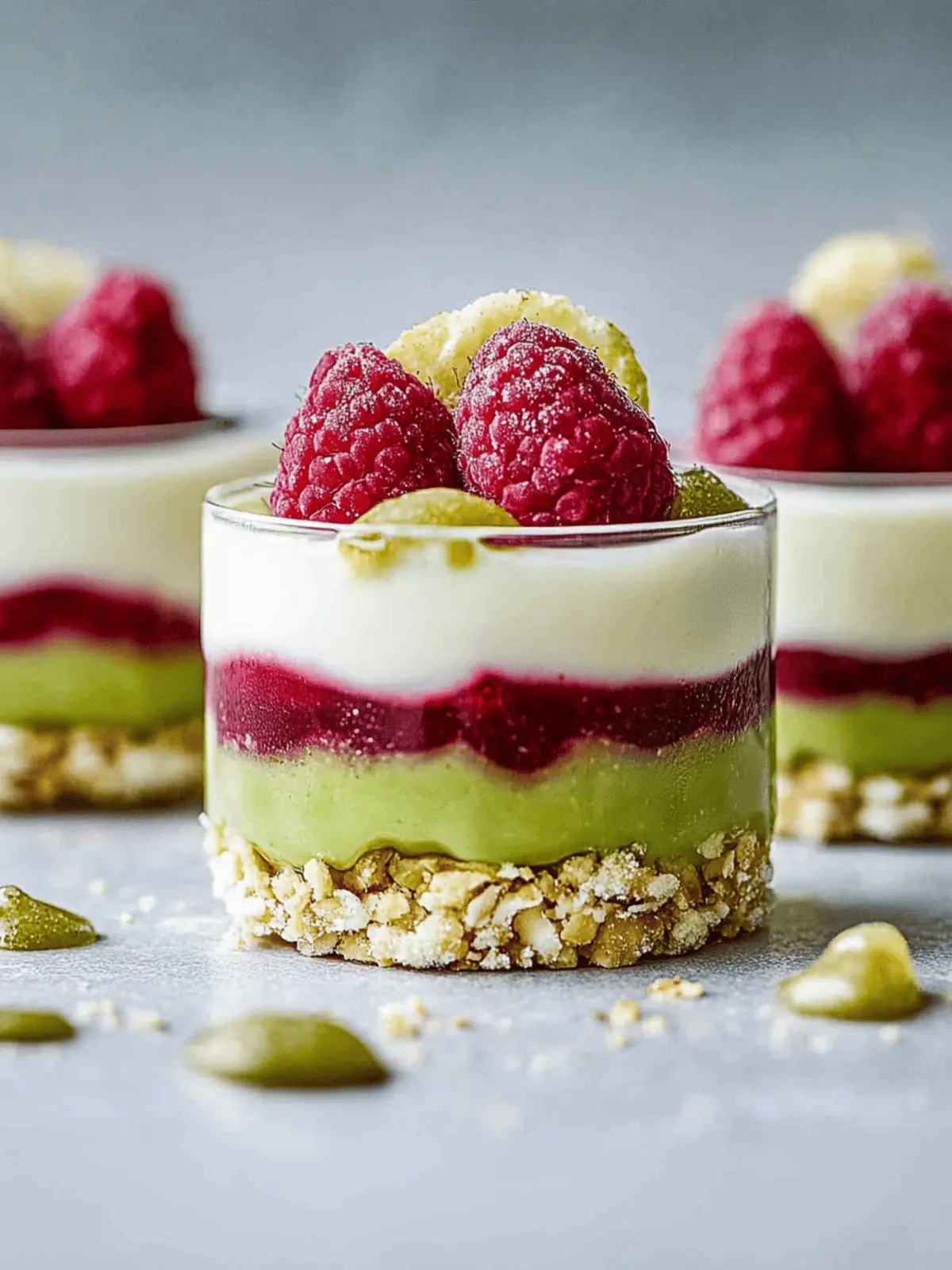 Himbeer- und Pistazienmousse-Törtchen leicht gemacht 5 Himbeer- und Pistazienmousse-Törtchen