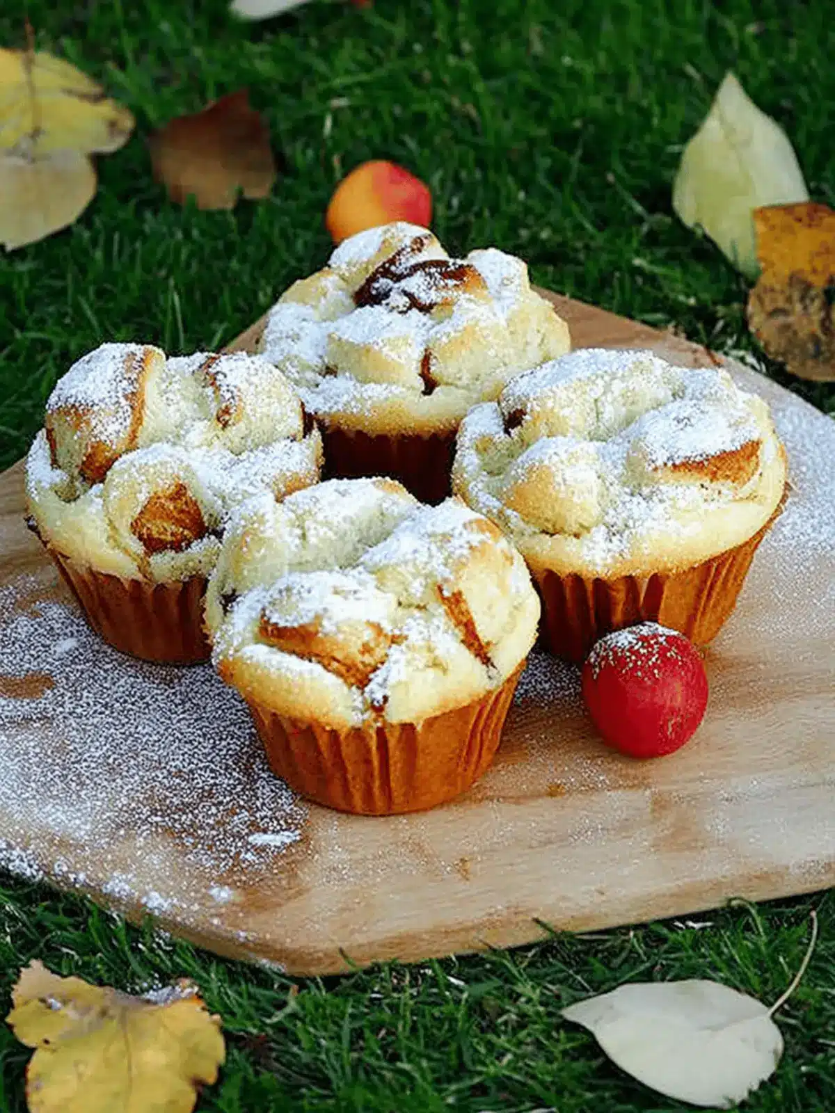Bratapfel-Muffins für ganzjährige Genussmomente 3 Bratapfel-Muffins - nicht nur im Winter ein Genuss