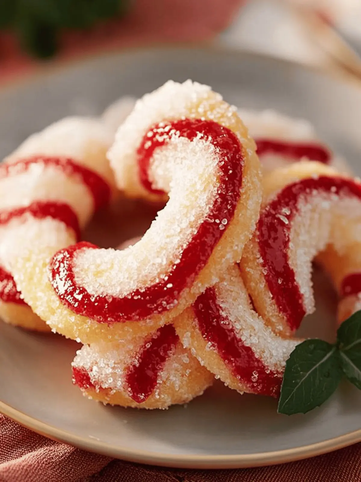 Festliche Zuckerstangenplätzchen für eine süße Stimmung 4 Festliche Zuckerstangenplätzchen