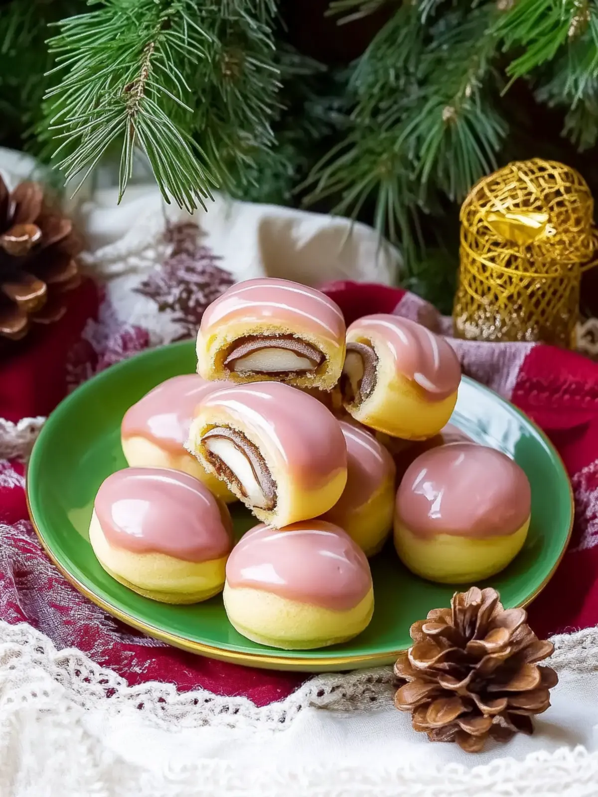 Punchkekse: Weihnachtszauber mit Aprikosenfüllung 2 Punchkekse