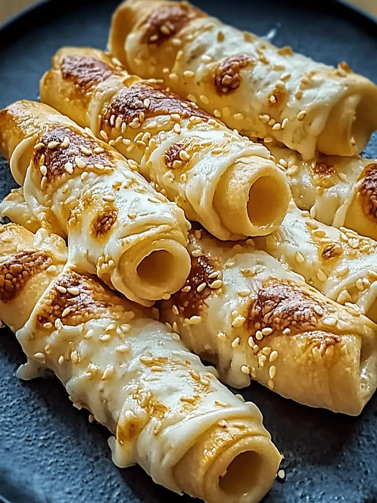 Schinken und Käse Blätterteigstäbchen – Einfach genießen 3 Schinken und Käse Blätterteigstäbchen