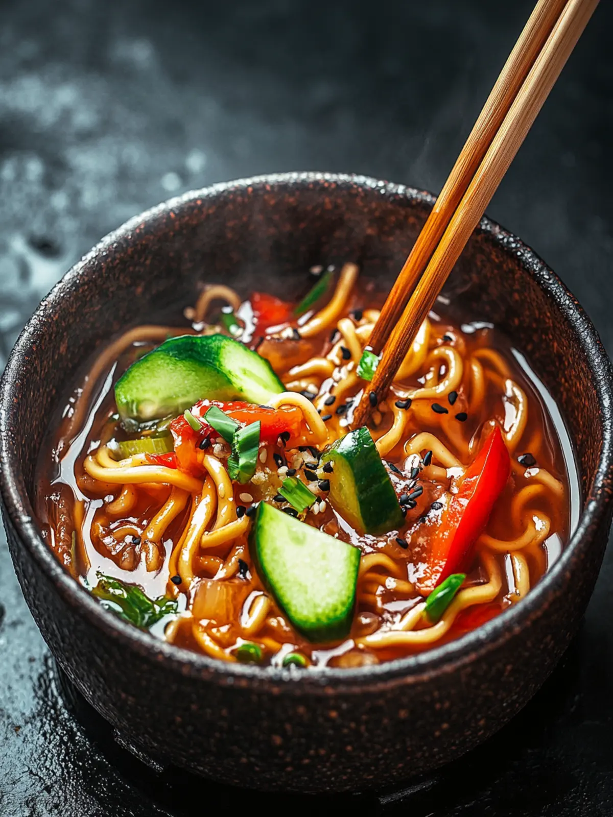 Vegan Yaki Udon: Vegane Yaki Udon