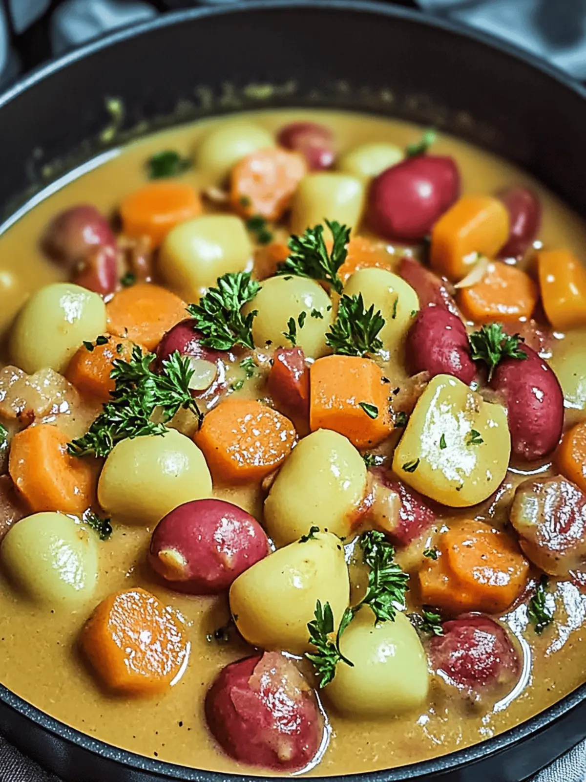 Würziger Kartoffel- und Wurst-Eintopf für kalte Tage 3 Würziger Kartoffel- und Wurst-Eintopf