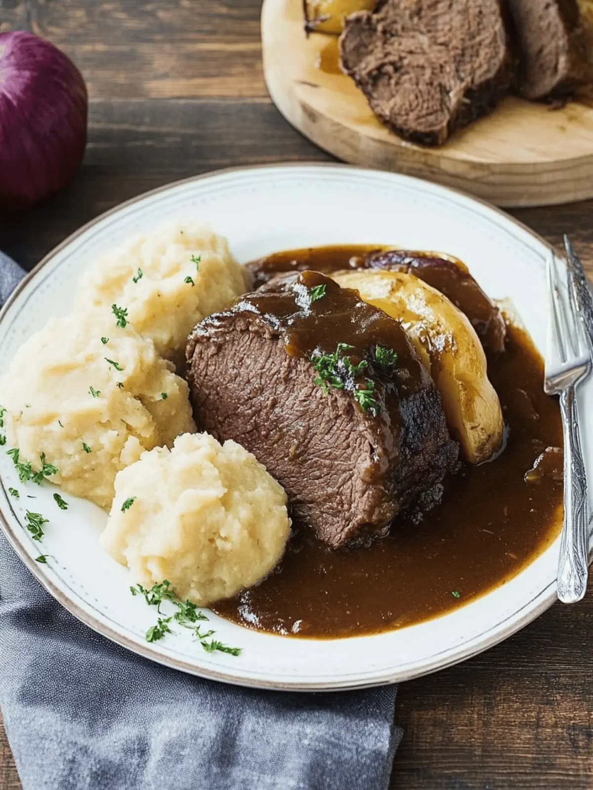Sauerbraten - Traditioneller deutscher Schmorbraten 4 Sauerbraten